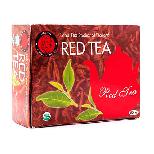 ชาแดงออร์แกนิค ชนิดใบ 50 กรัม Organic Red Tea 50g ชาแดงออร์แกนิค ชนิดใบ 50 กรัม Organic Red Tea 50g