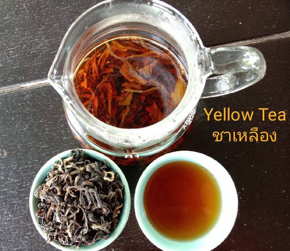 ชาเหลืองอัสสัม ออร์แกนิค (ตราดอยปู่หมื่น) 1 กก. Organic Assam Yellow Tea (Doi Pumuen Brand) 1 kg.
