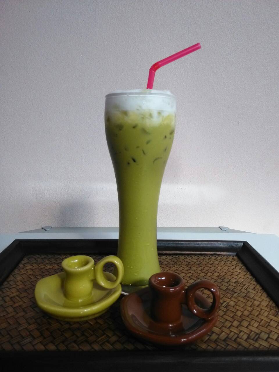 ชาเขียวนม สูตรปรุงแต่งพิเศษ (ตราดอยปู่หมื่น) Milk Green Tea (Doi Pumuen Brand) ชาเขียวนม สูตรปรุงแต่งพิเศษ (ตราดอยปู่หมื่น) Milk Green Tea (Doi Pumuen Brand)